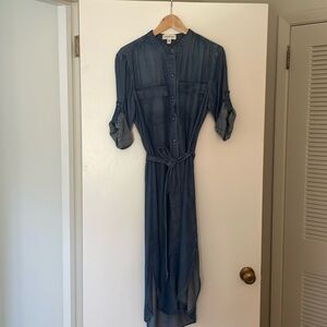 Cloth & Stone Chambray Shirt Dress